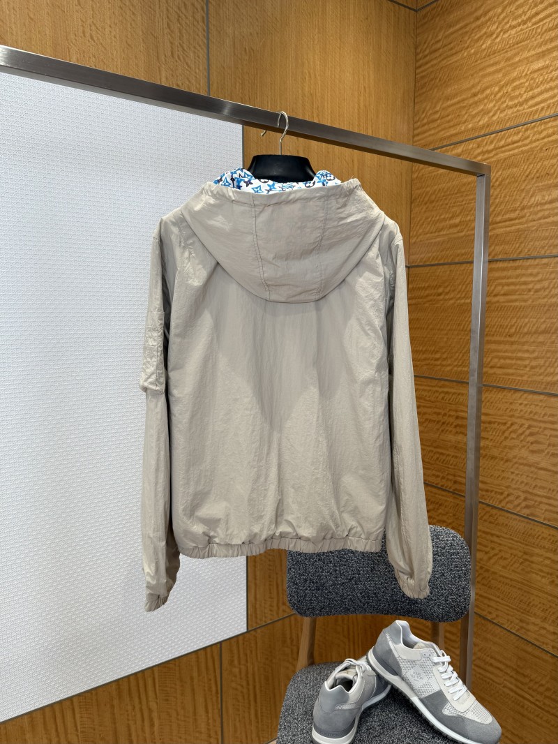 LV All-Over Logo Reversible Hooded Jacket 3