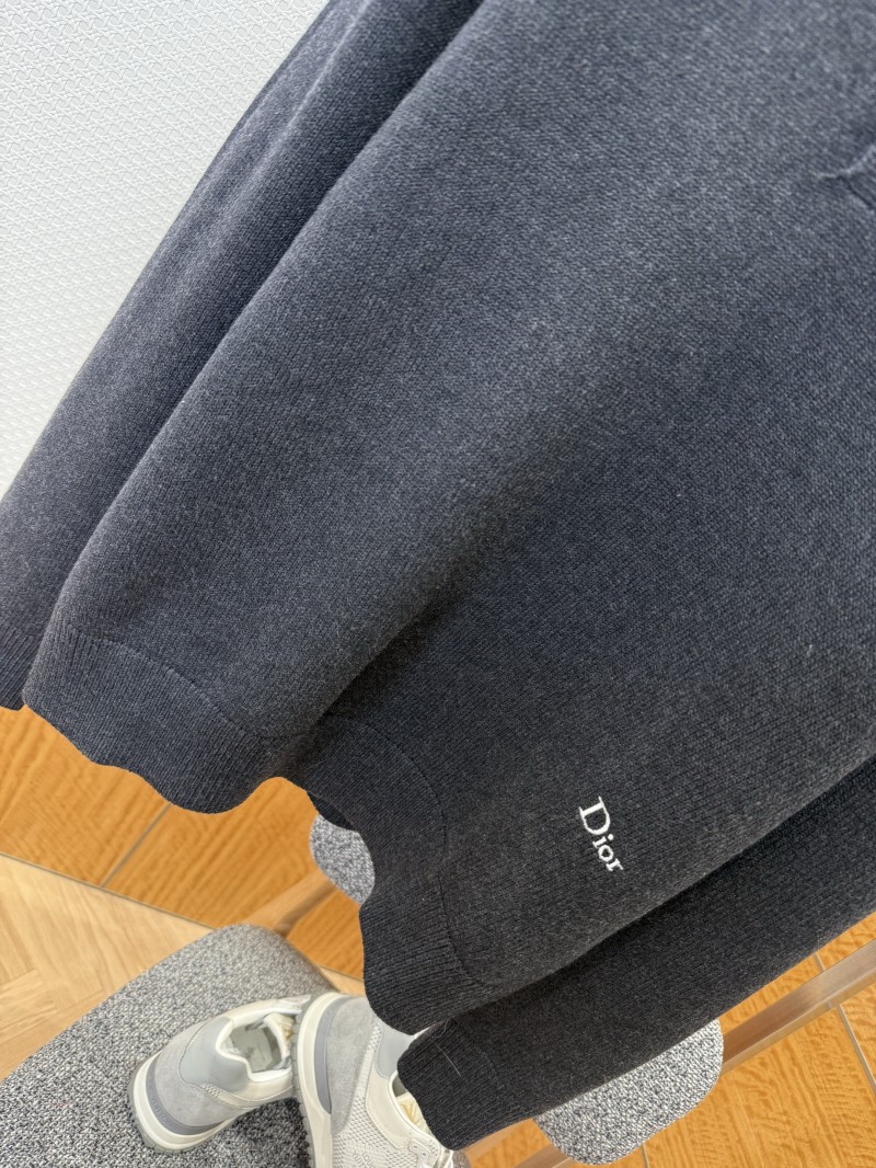Dior Pure Color Wool Knit Sweater 2 3