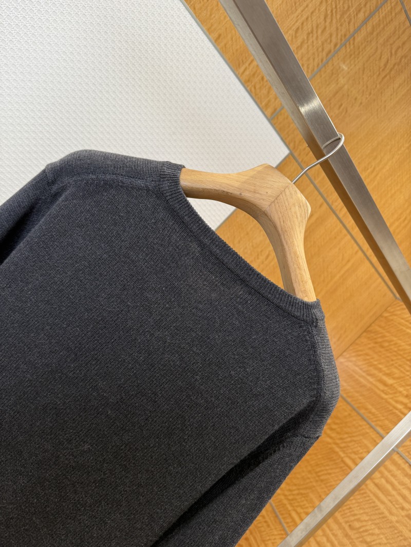 Dior Pure Color Wool Knit Sweater 2 4