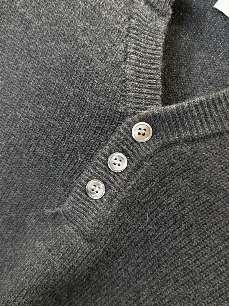 Dior Pure Color Wool Knit Sweater 2 6
