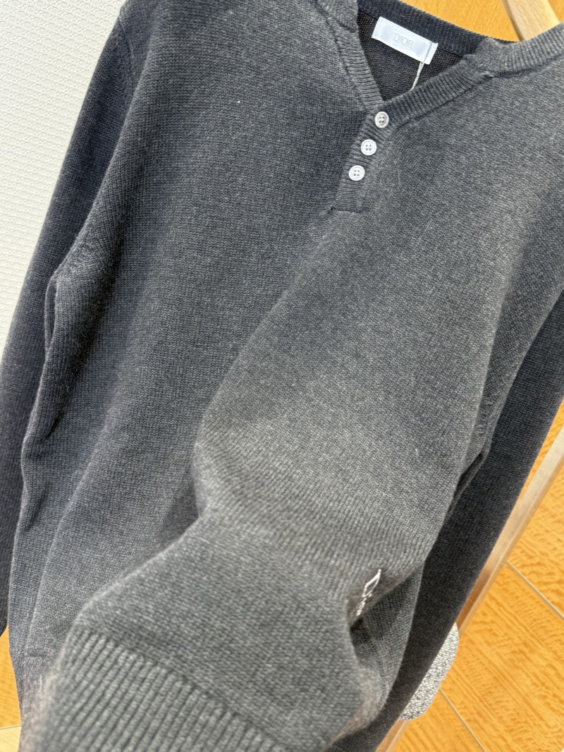 Dior Pure Color Wool Knit Sweater 2 8