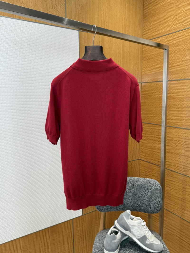 Prada Classic Knit Polo Shirt 1 1