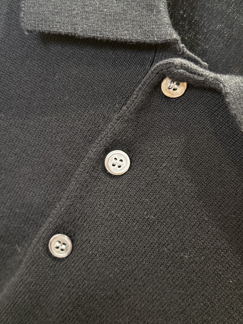 Prada Classic Knit Polo Shirt 2 7
