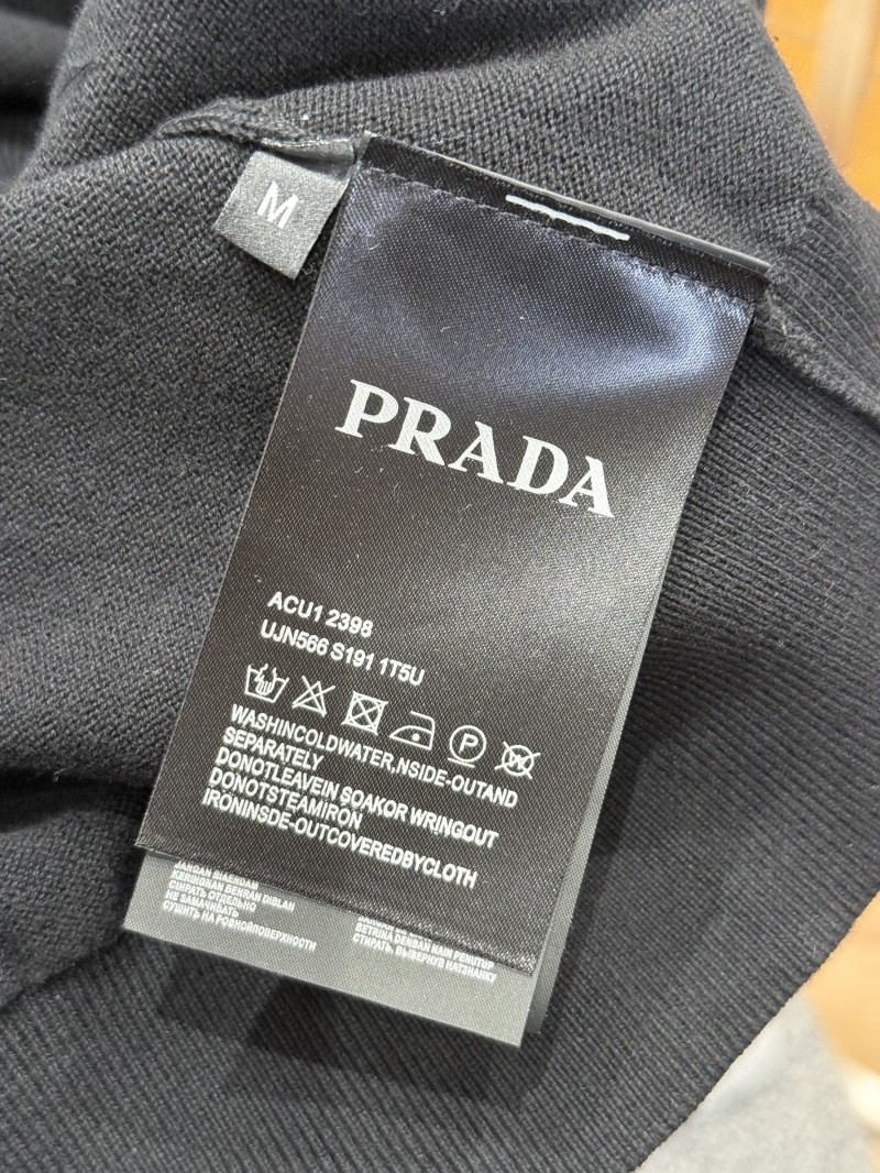 Prada Classic Knit Polo Shirt 2 8