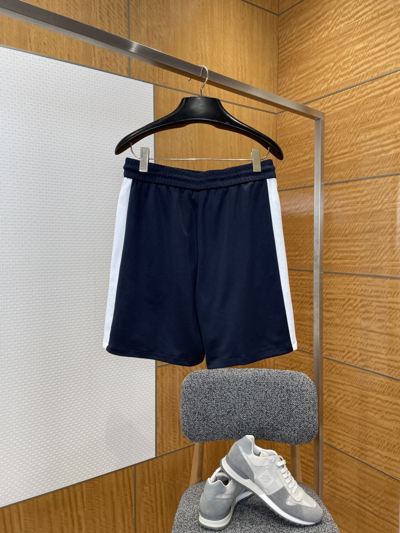 Gucci Embroidered Color-Blocked Patchwork Casual Shorts 1