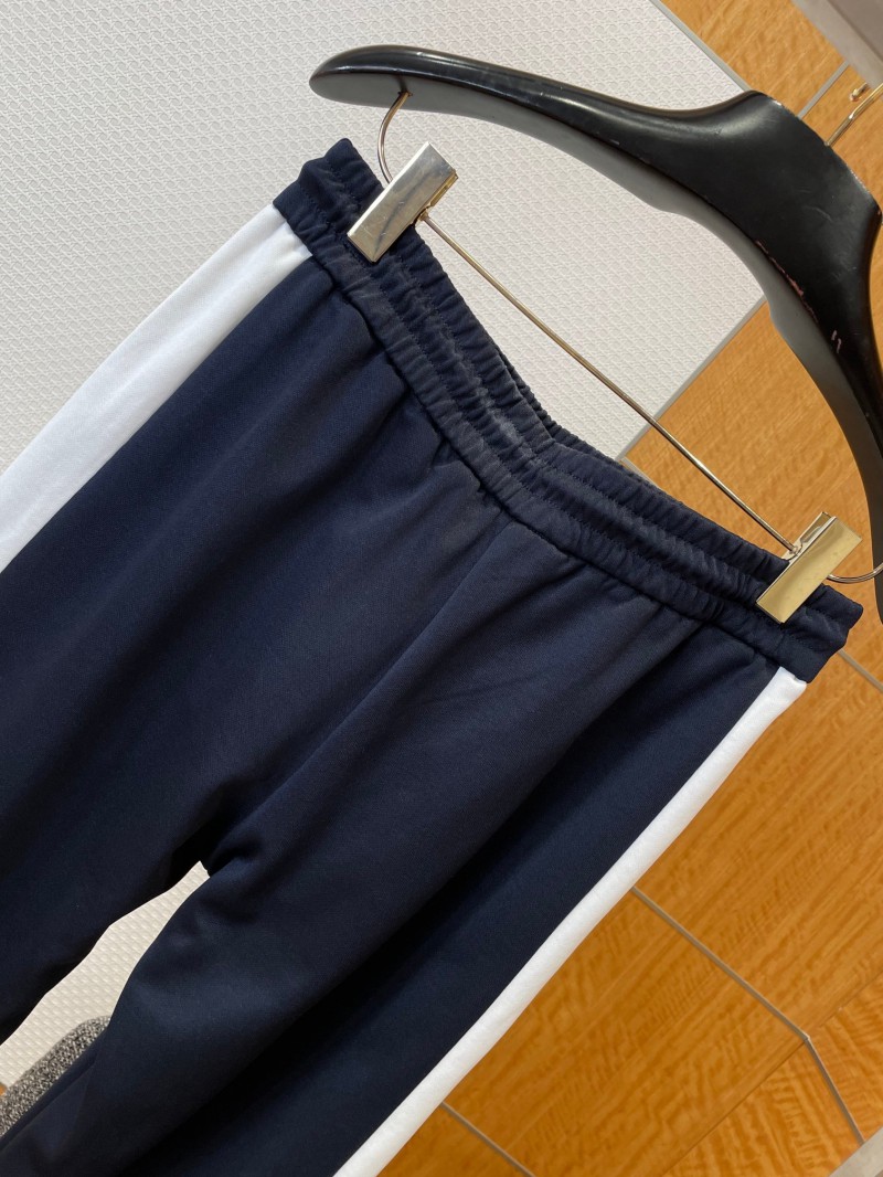 Gucci Embroidered Color-Blocked Drawstring Sweatpants 5