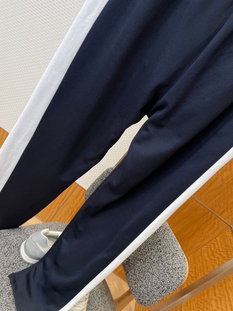 Gucci Embroidered Color-Blocked Drawstring Sweatpants 6