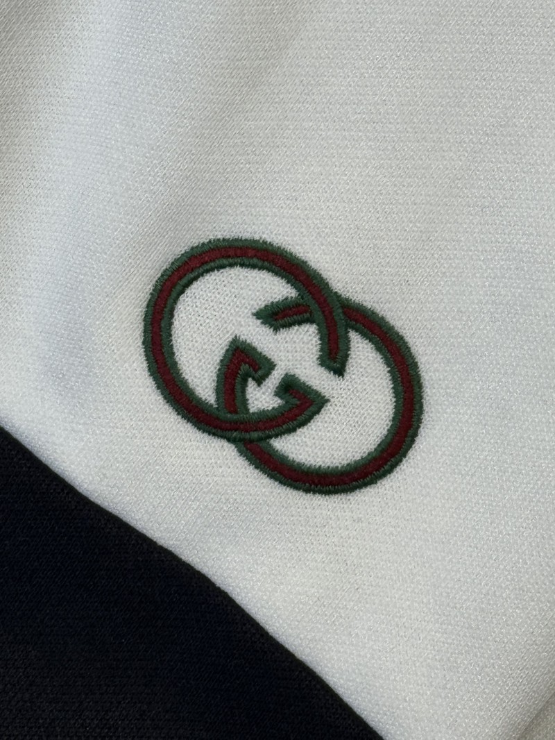 Gucci Embroidered Color-Blocked Drawstring Sweatpants 7