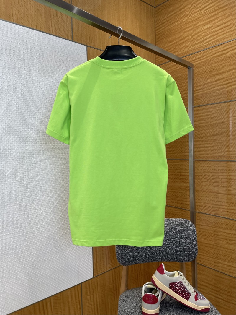 Dior Micro Logo Embroidered Crew Neck Short Sleeve T-Shirt 1 1