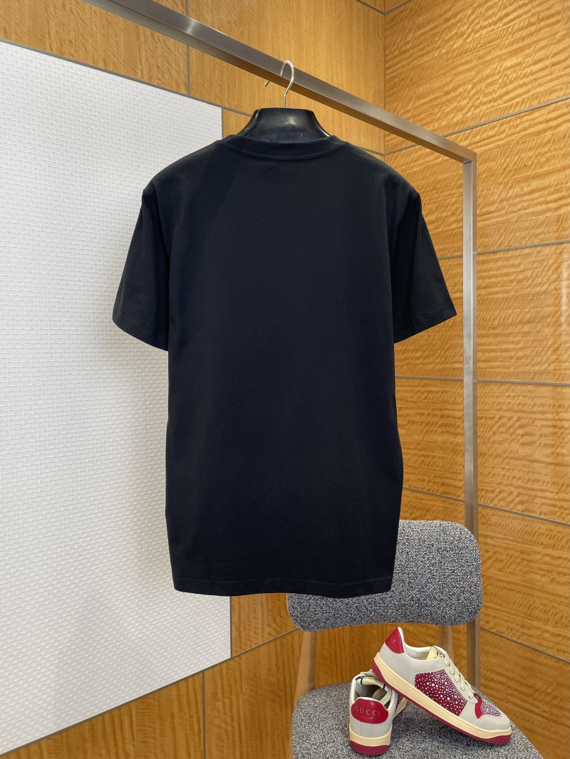 Dior Micro Logo Embroidered Crew Neck Short Sleeve T-Shirt 2 1