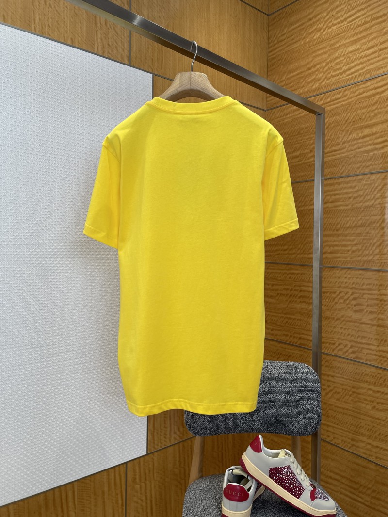 Dior Letter Print Crew Neck Short Sleeve T-Shirt 1