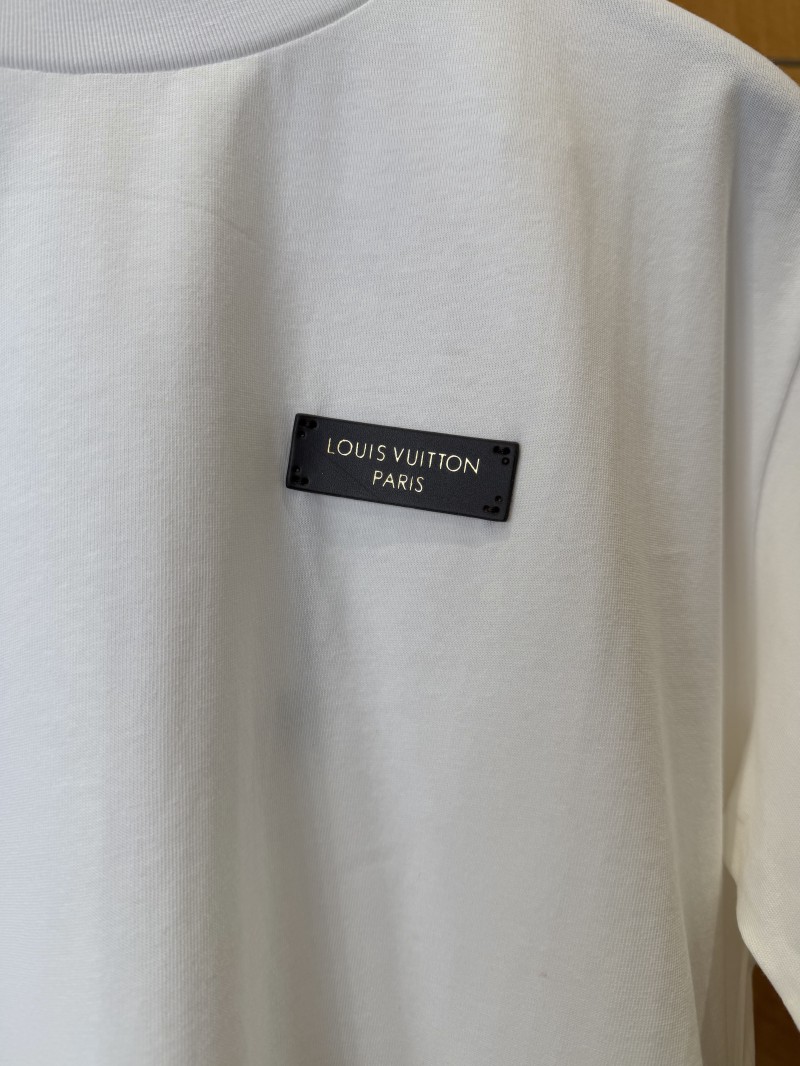 LV Micro Logo Patch Short-Sleeve T-Shirt 5