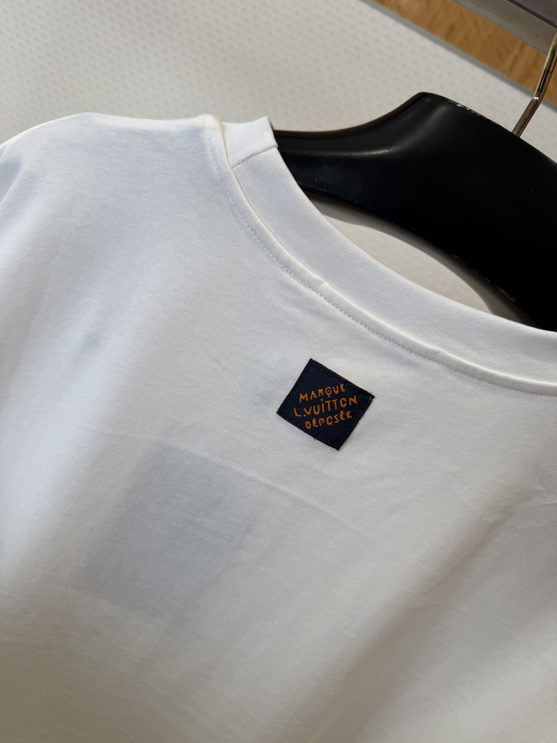 LV Micro Logo Patch Short-Sleeve T-Shirt 6