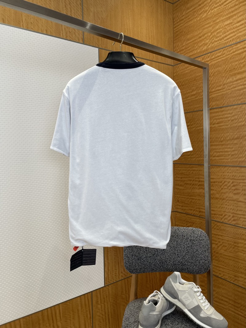 Prada Reversible Cotton Crew Neck Short-Sleeve T-Shirt 2 1