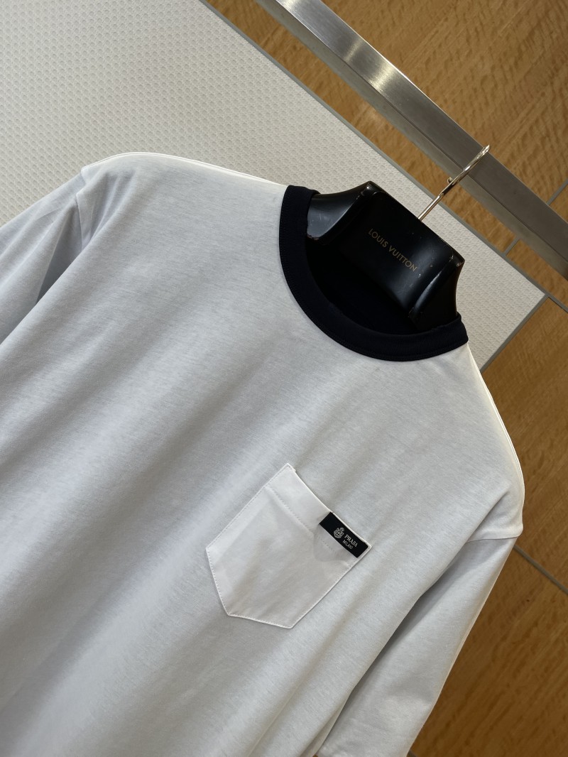 Prada Reversible Cotton Crew Neck Short-Sleeve T-Shirt 2 2