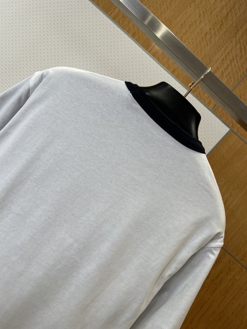 Prada Reversible Cotton Crew Neck Short-Sleeve T-Shirt 2 5