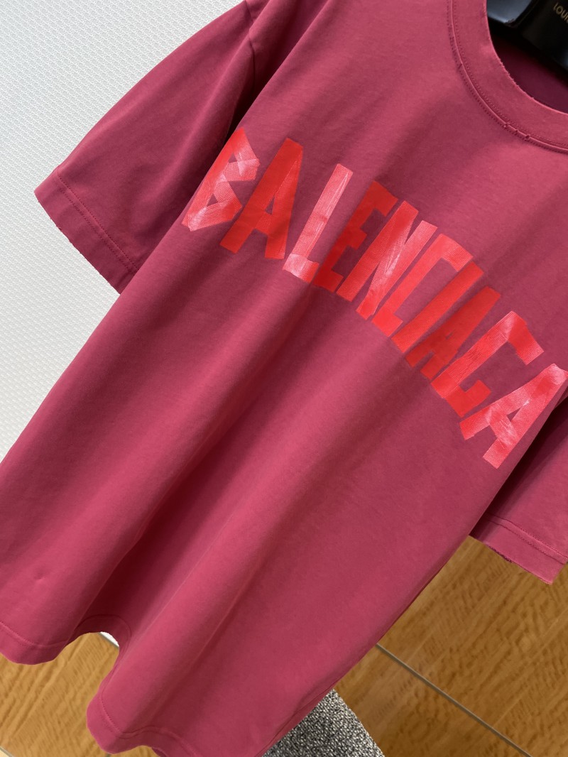 Balenciaga Tape Print Short-Sleeve T-Shirt 3