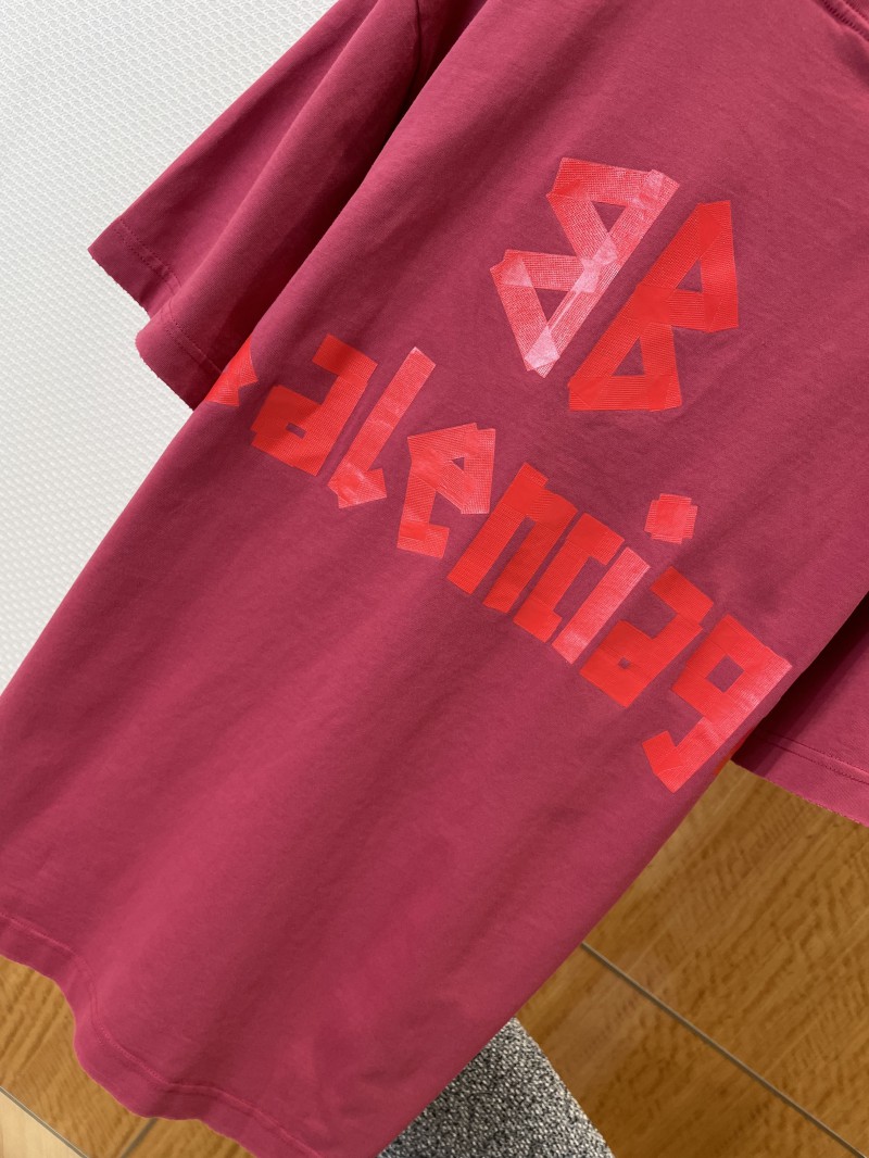 Balenciaga Tape Print Short-Sleeve T-Shirt 6