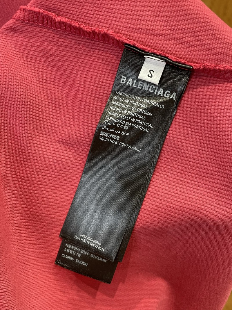 Balenciaga Tape Print Short-Sleeve T-Shirt 8