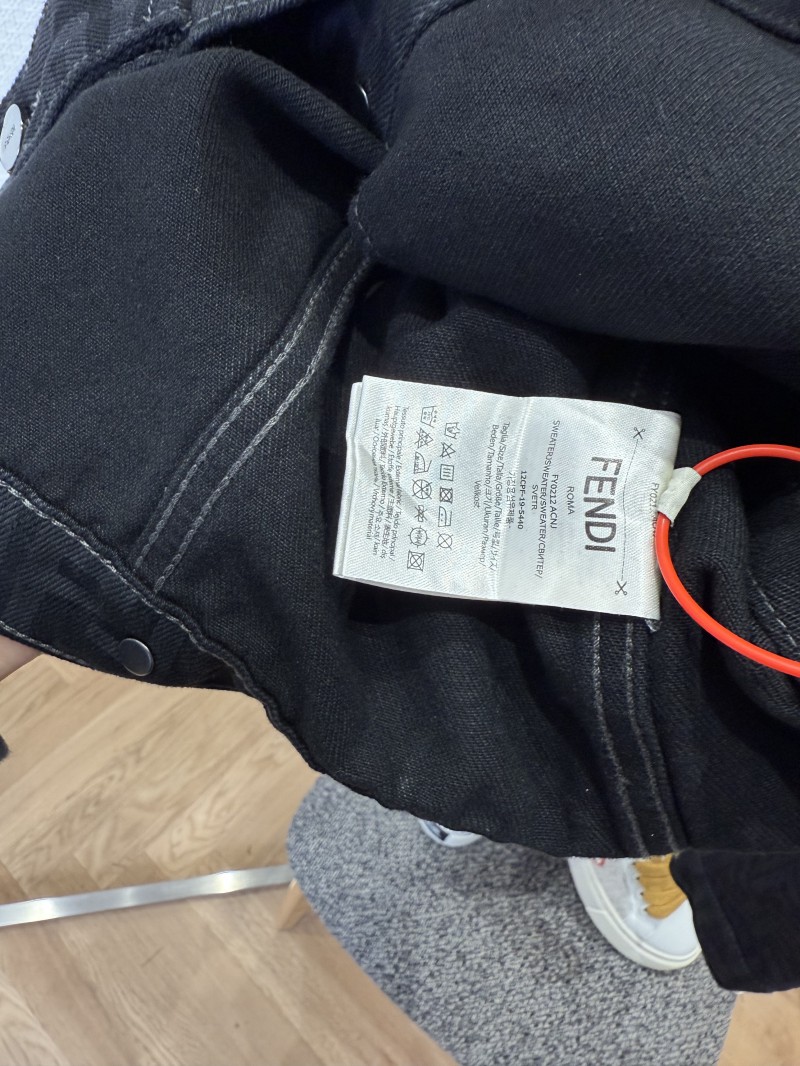 Fendi All-Over Print Denim Jacket 8