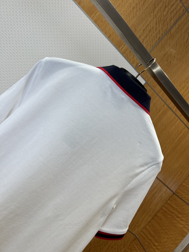 Gucci Branded Label Pocket Trim Short-Sleeve Polo Shirt 1 5