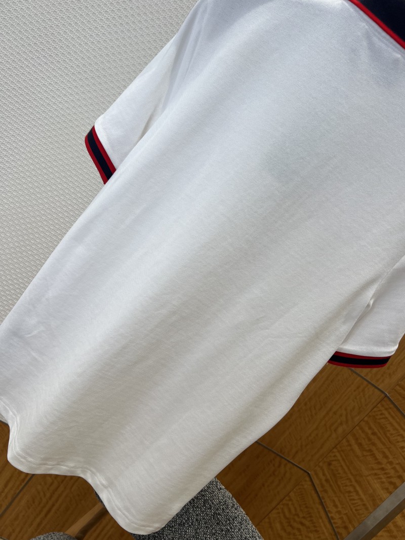 Gucci Branded Label Pocket Trim Short-Sleeve Polo Shirt 1 6