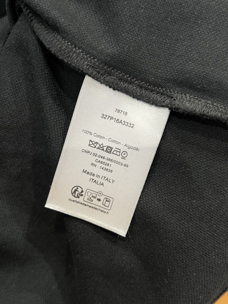 Dior Embroidered Logo Short-Sleeve Polo Shirt 2 8