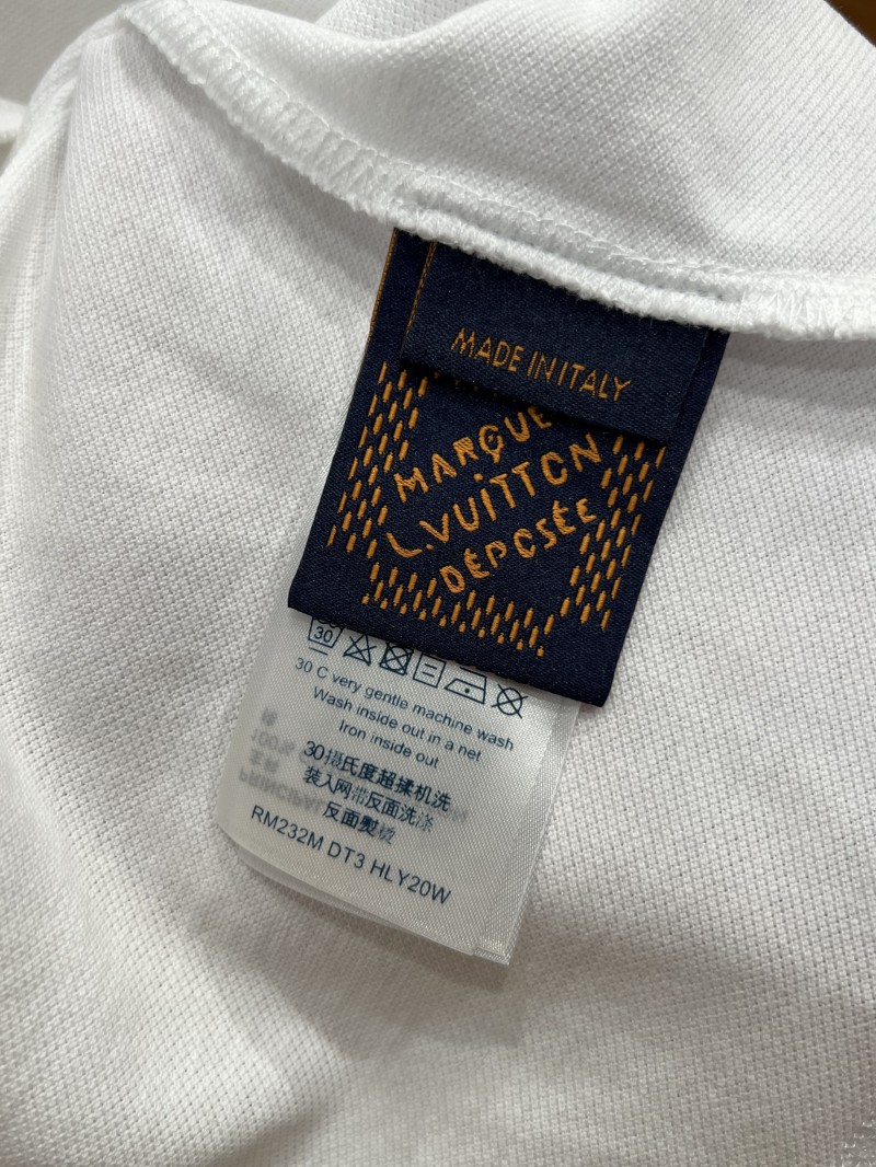 LV Pocket-Print Short-Sleeve Polo Shirt 1 8