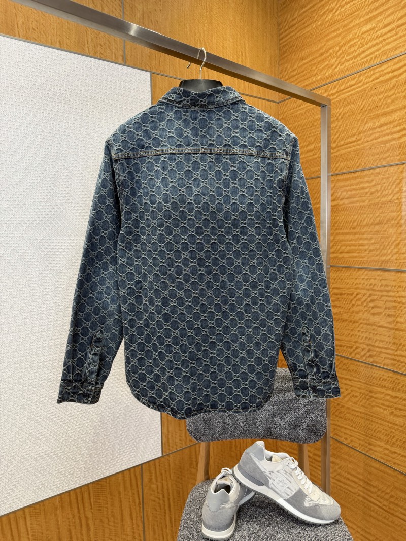Gucci All-Over Print Denim Jacket 1