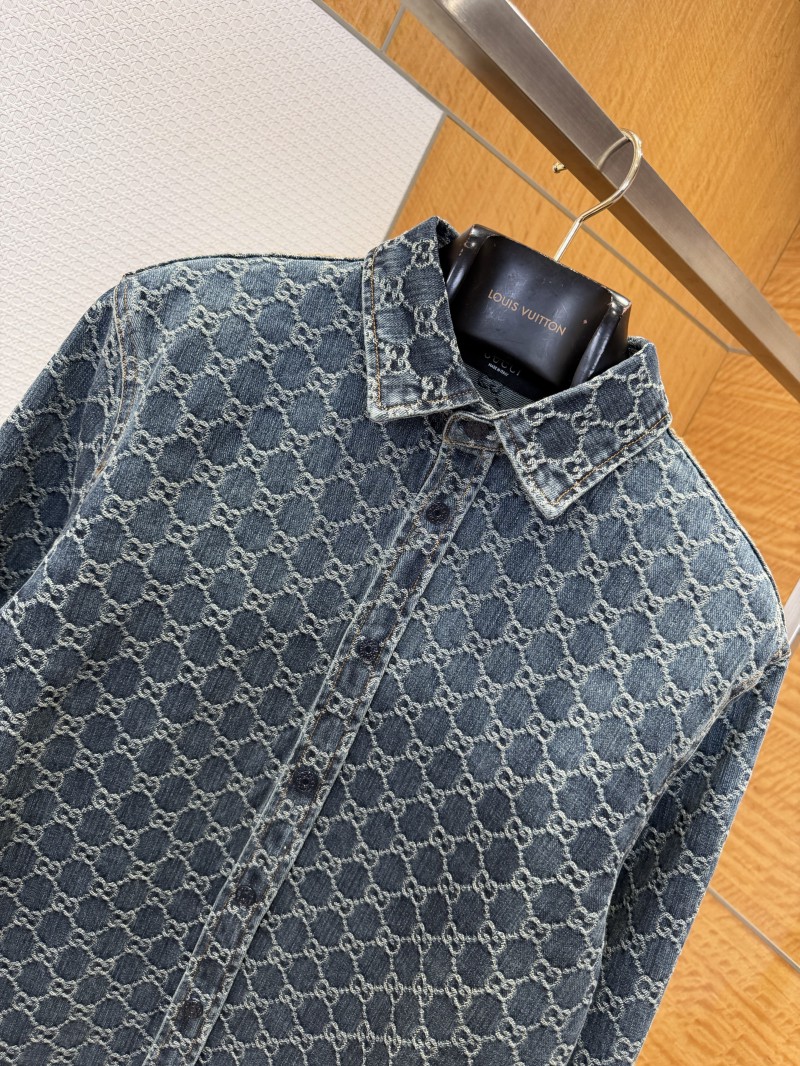 Gucci All-Over Print Denim Jacket 2