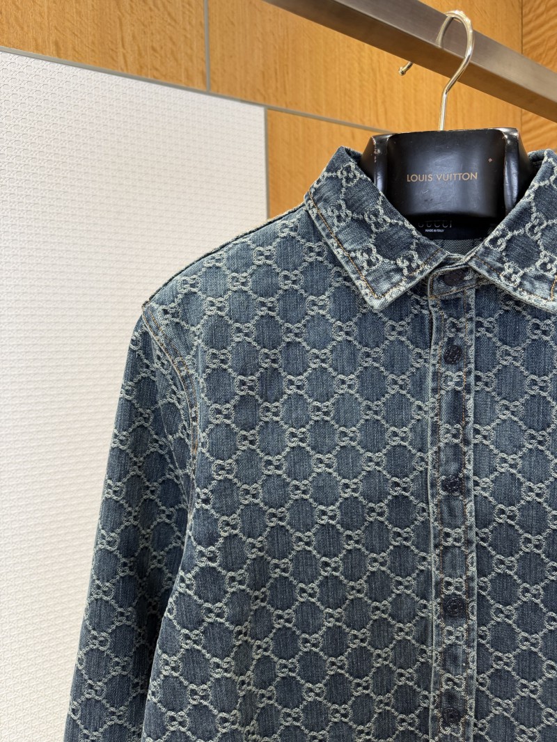 Gucci All-Over Print Denim Jacket 3
