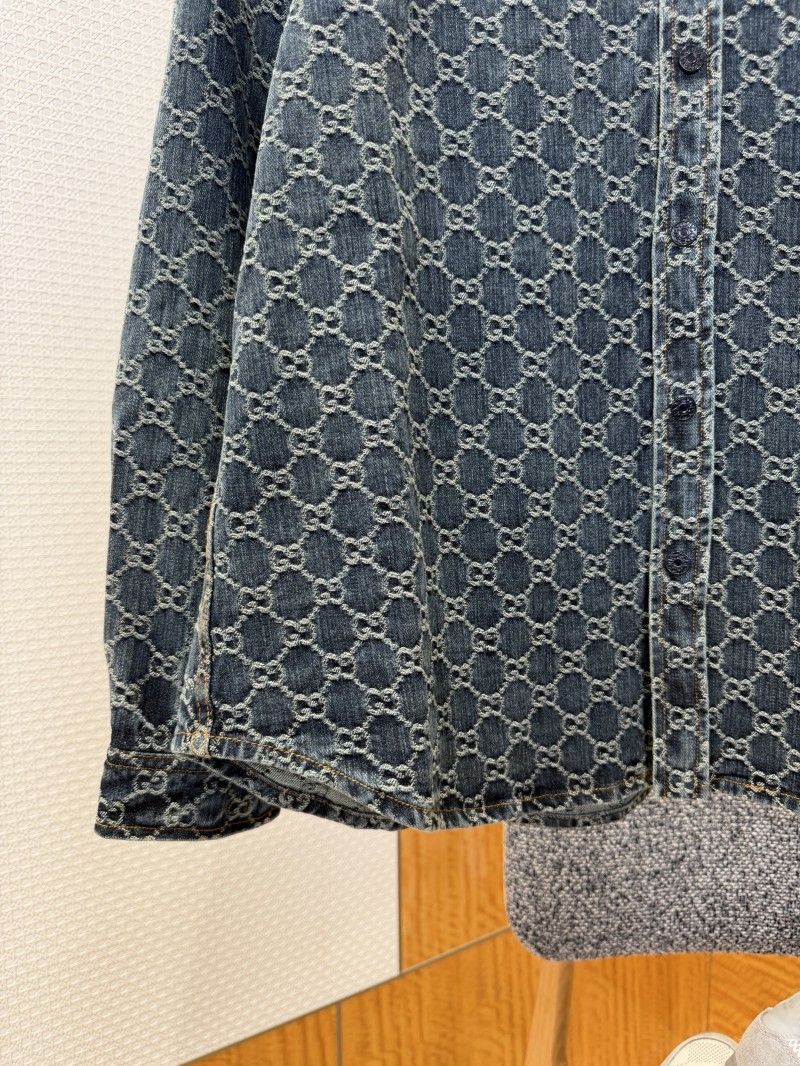 Gucci All-Over Print Denim Jacket 4