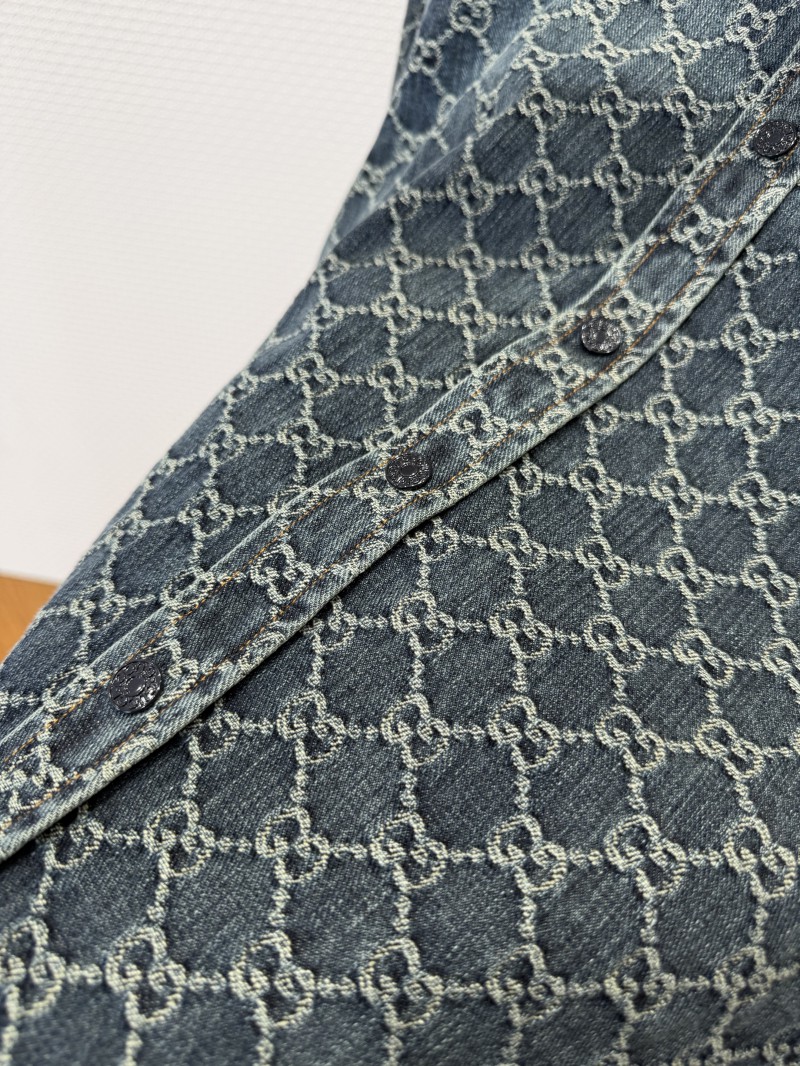 Gucci All-Over Print Denim Jacket 5