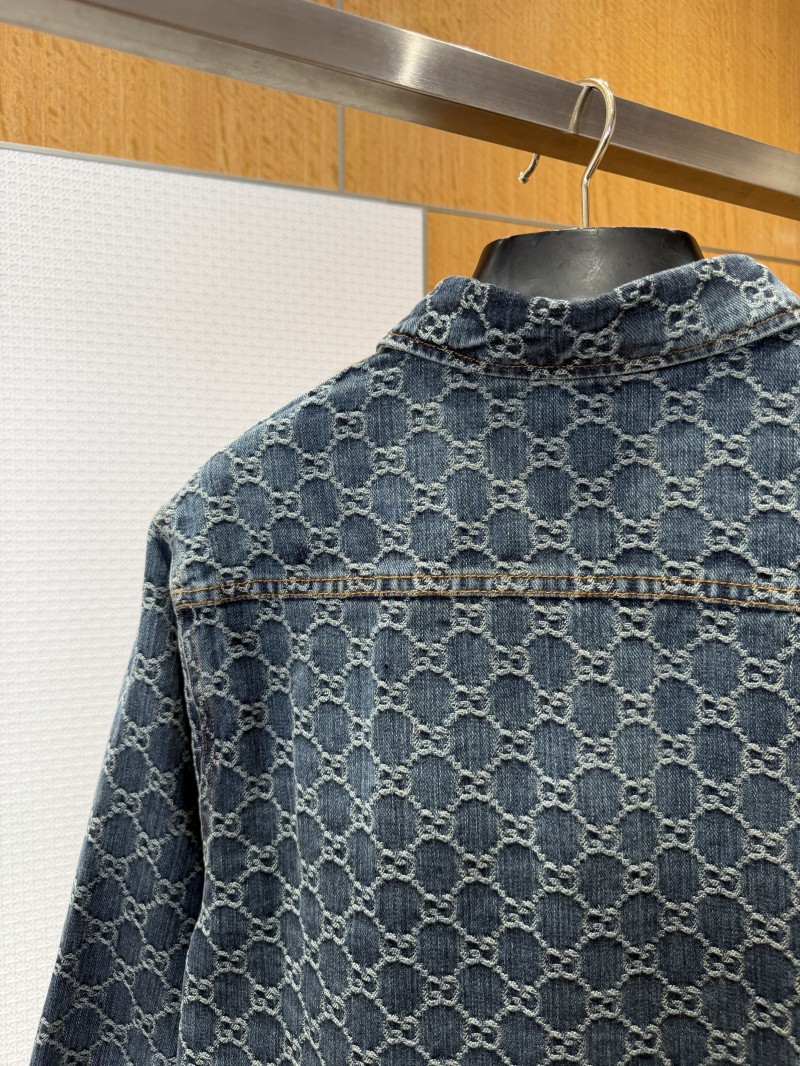 Gucci All-Over Print Denim Jacket 7