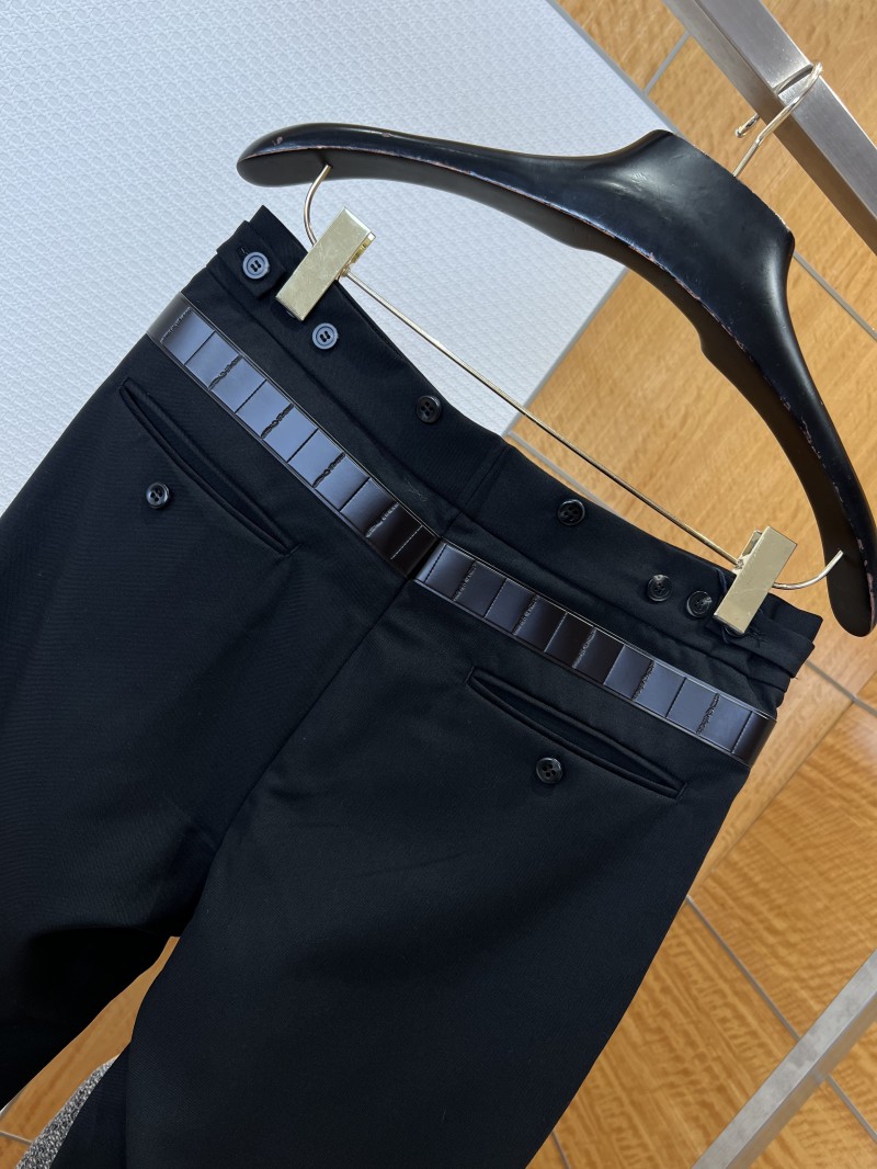 Prada Straight-Leg Belted Trousers 5