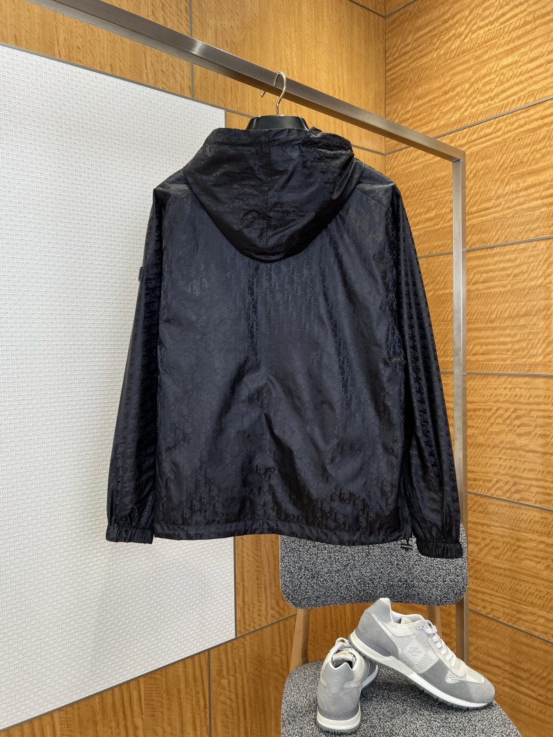 Dior Logo Reversible Hooded Jacket 1 3