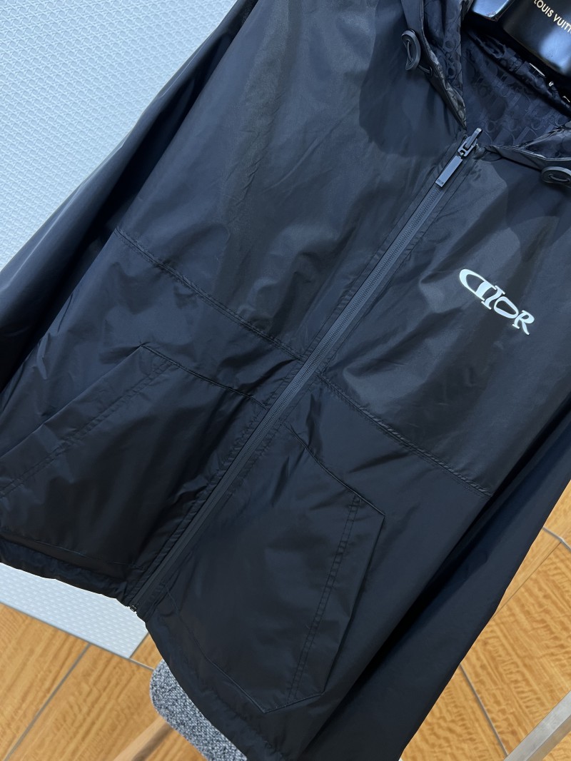 Dior Logo Reversible Hooded Jacket 1 5