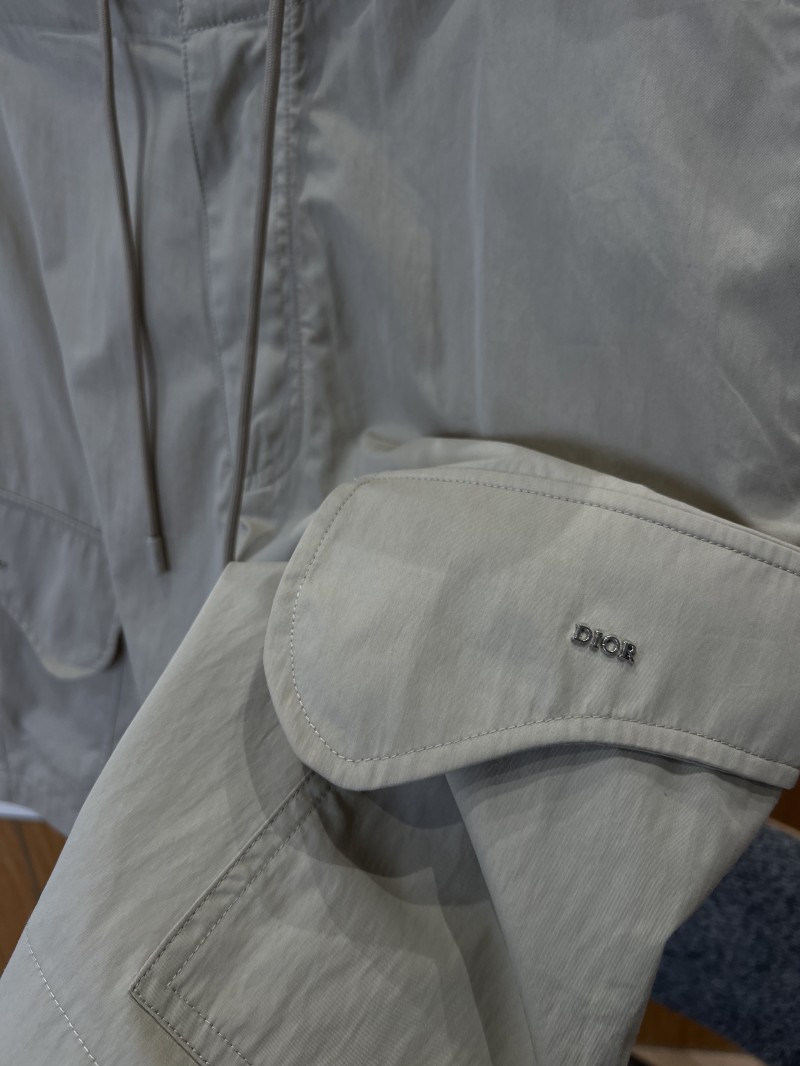 Dior Metal Logo Drawstring Work Shorts 2 4