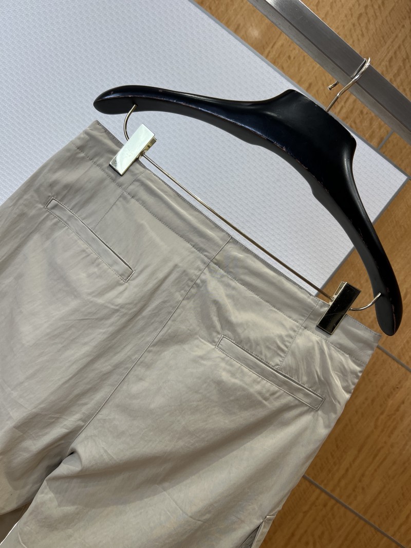 Dior Metal Logo Drawstring Work Shorts 2 5
