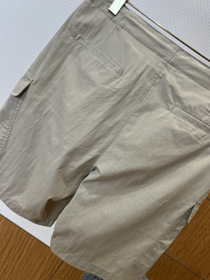 Dior Metal Logo Drawstring Work Shorts 2 6