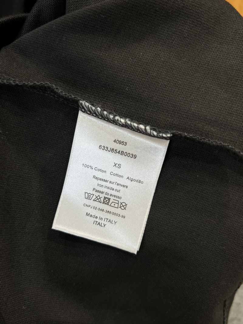 Dior Micro Logo Embroidered Crew-Neck Short-Sleeve T-Shirt 1 8