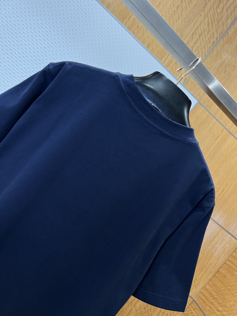 Dior Micro Logo Embroidered Crew-Neck Short-Sleeve T-Shirt 2 5