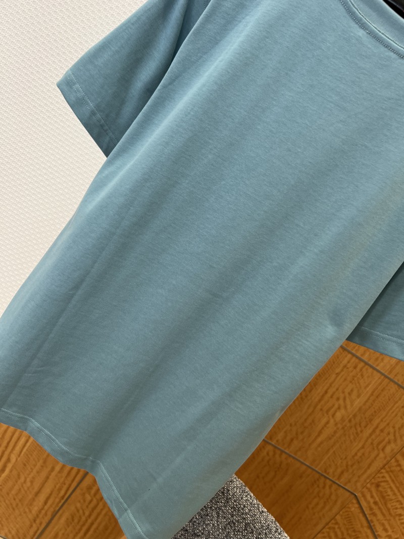 Dior Micro Logo Embroidered Crew-Neck Short-Sleeve T-Shirt 3 6