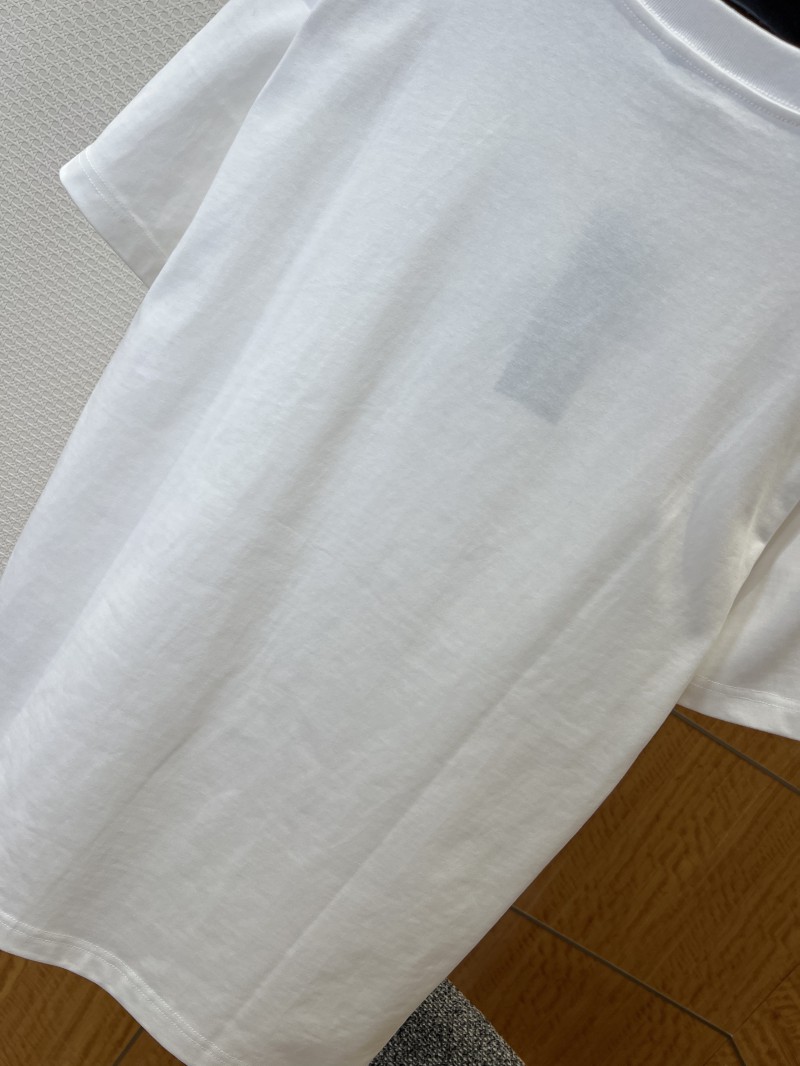Dior Micro Logo Embroidered Crew-Neck Short-Sleeve T-Shirt 5 6