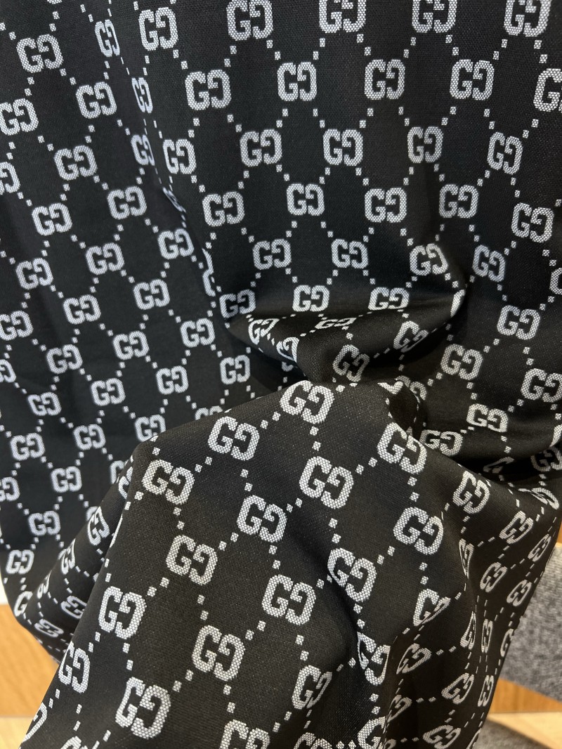 Gucci Double G All-Over Print Short-Sleeve Polo Shirt 1 7