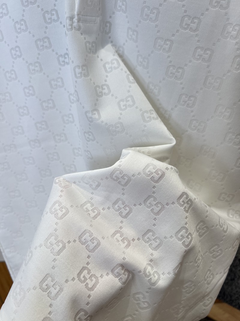 Gucci Double G All-Over Print Short-Sleeve Polo Shirt 2 4