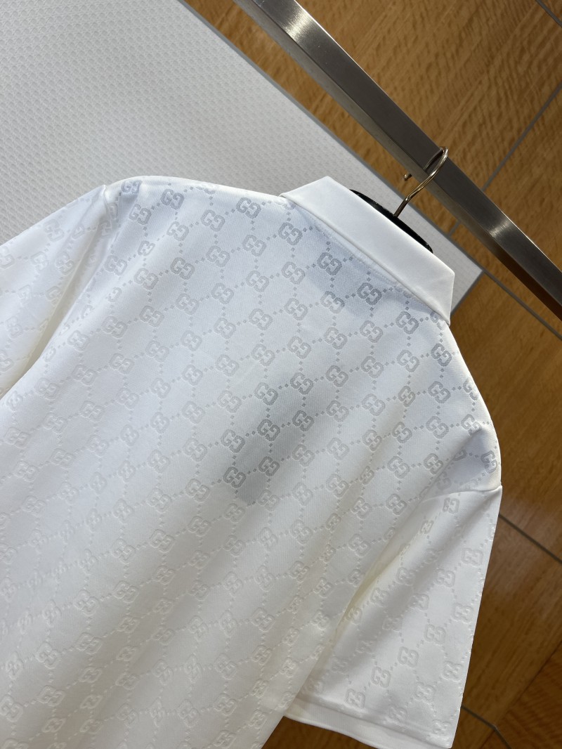 Gucci Double G All-Over Print Short-Sleeve Polo Shirt 2 5