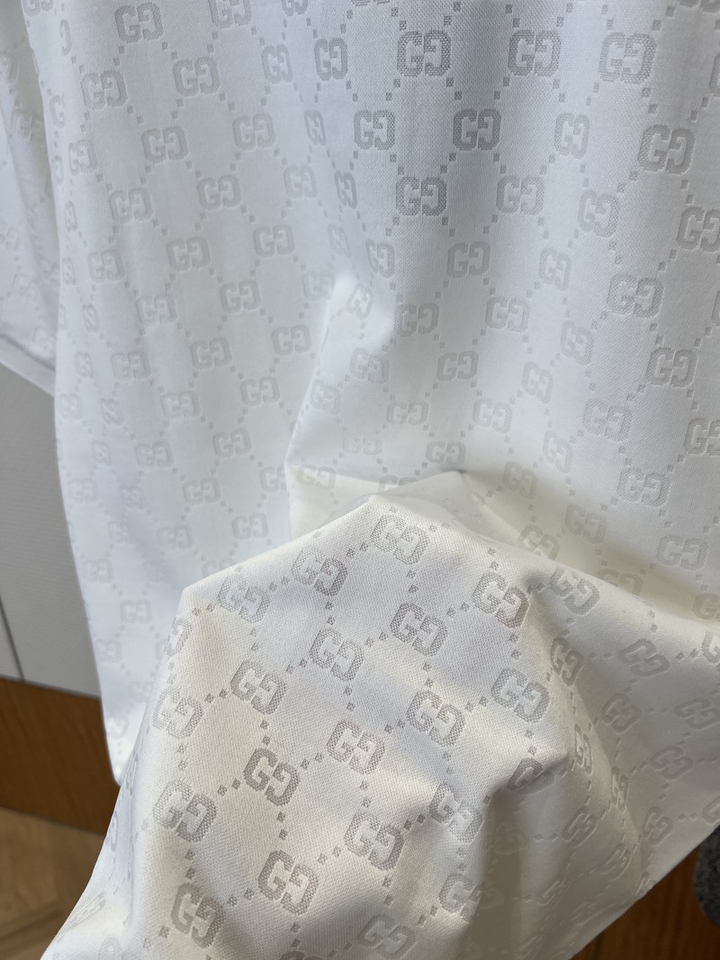 Gucci Double G All-Over Print Short-Sleeve Polo Shirt 2 7