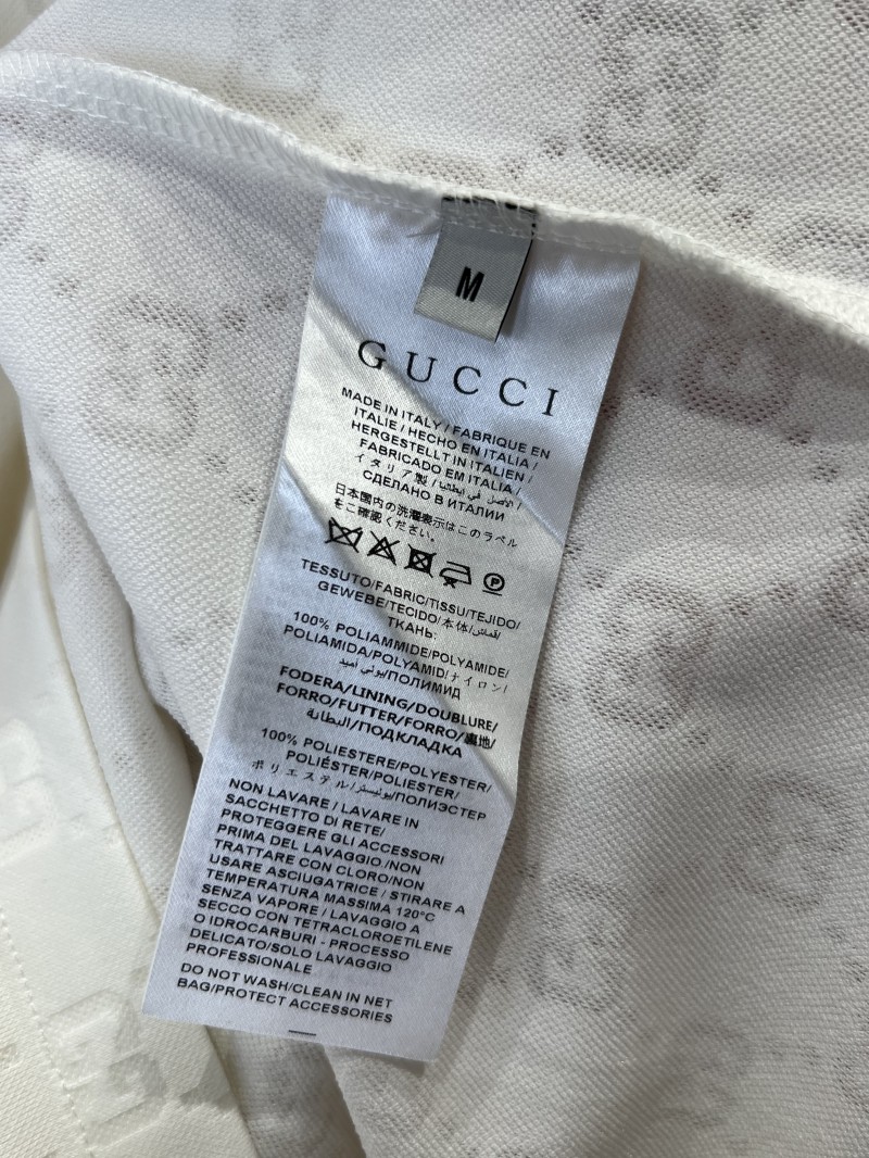 Gucci Double G All-Over Print Short-Sleeve Polo Shirt 2 8