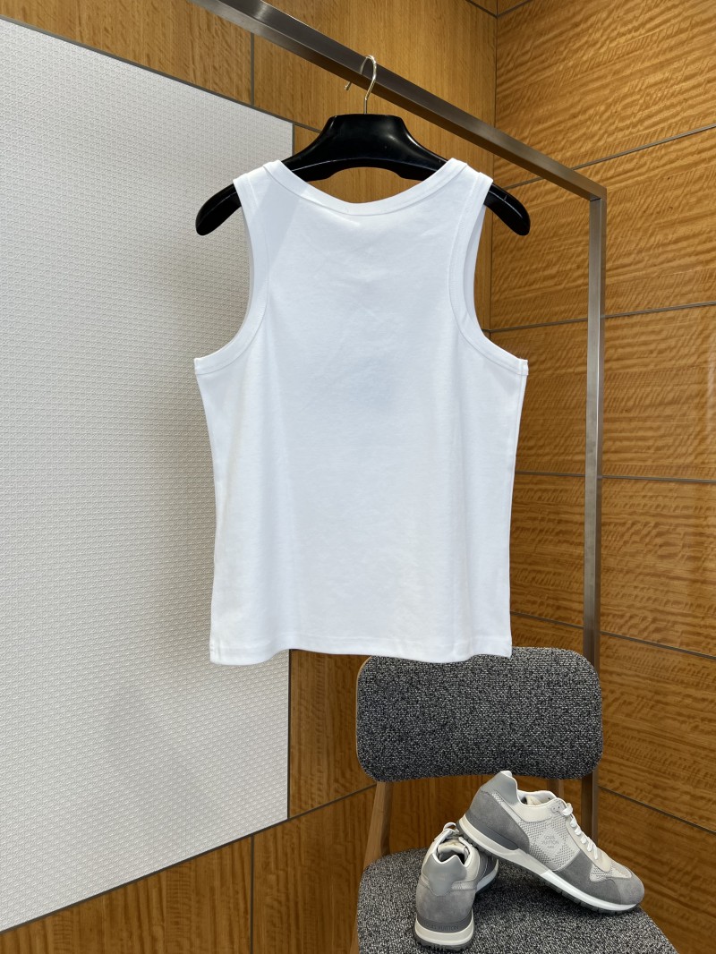 Prada Enamel Triangle Logo Sleeveless Tank Top 2 1